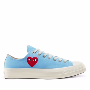 CDG Converse Spring Low Top Blue